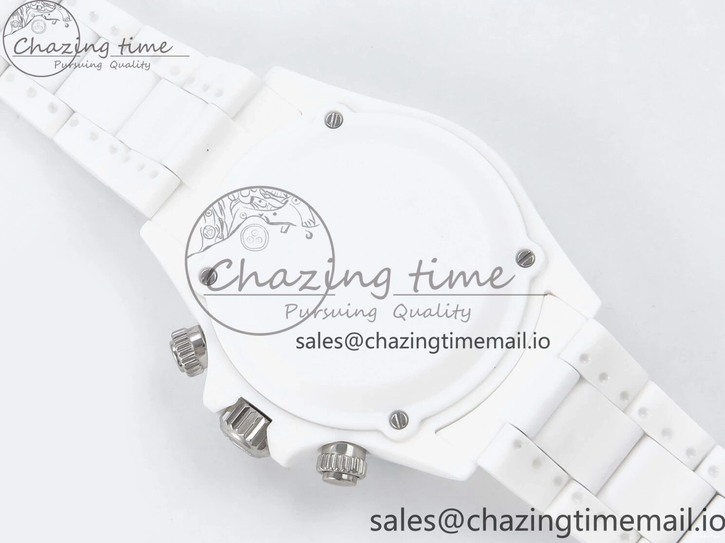 MiroTime 0319 Daytona AET White Ceramic Case and Bracelet Black Dial N6F Best Edition SA Seasonal 1195